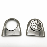 Pièces de dissipateur thermique pour ordinateur portable sur mesure, service d'estampage de tôles de précision, composants de refroidissement en aluminium et cuivre