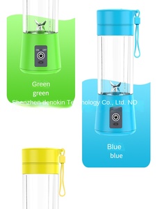 380ml Black Manual Shaker <strong>Blender</strong> Home Appliances Portable Juicer With 6 Blades USB Rechargeable Electric Protein Shaker <strong>Blender</strong> - Product Image 4