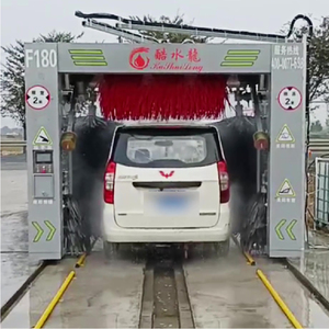 Máquina de Lavar Carros Totalmente Automática de Novo Estilo com Cinco Escovas, Equipamento de Lavagem Automática Tipo Roll-over para Estação de Lavagem KUSHUILONG - Product Image 3