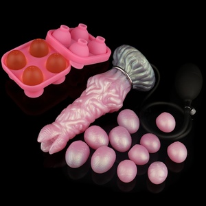 Monster Animal <b>Dildo</b> Pink Fantasy <b>Dildo</b> with Strong Suction Cup Knot Adult Sex Toys for Women and Men Anal <b>Dildo</b> - Product Image 1