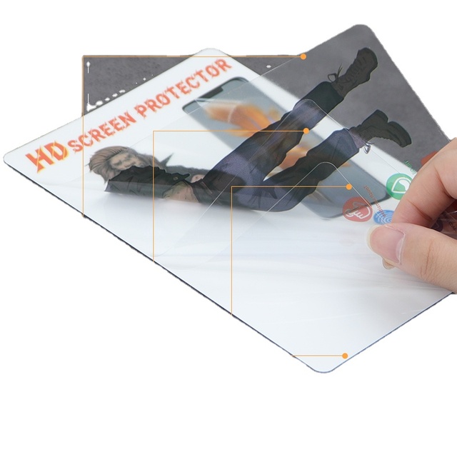 180*120 Soft Hydrogel TPU Film Sheet Hydrogel Screen Protector for Mobile Phones & GPS Cutting Machine