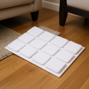 Glissières carrées en feutre, 12 pièces, protecteurs de tapis, glisseurs de meubles - Product Image 3