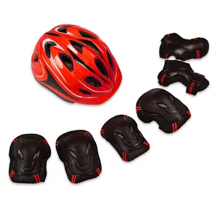 畅销自行车装备幼儿膝盖和肘垫头盔儿童护具