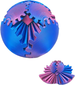 Nuovo Giocattolo Antistress in PLA, Giochi Sensoriali per Autismo, <span class=keywords><strong>Fidget</strong></span> Spinner con Ingranaggi 3D Stampati in Plastica - Product Image 1