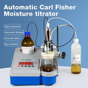 Yeni varış otomatik Karl Fischer <span class=keywords><strong>Titrator</strong></span> su belirleme laboratuvar nem <span class=keywords><strong>Titrator</strong></span> Karl Fischer nem analiz cihazı laboratuvar - Product Image 2
