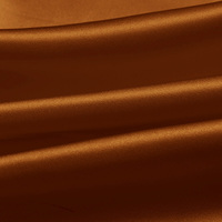 Tissu 100% Soie de Mûrier 19mm Satin Charmeuse 45" de largeur Couleur Jaune Ambre N°70 Respirant pour Robe, Vêtements de Nuit et Costumes