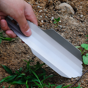 Spatule de jardin multifonction en titane pur, ultra-légère et portable, pour camping et usage extérieur - Product Image 3