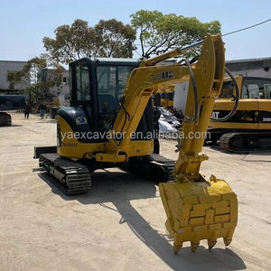 Excavadora de cadenas Komatsu PC35 de origen japonés, 3.5 toneladas, miniexcavadora de segunda mano con certificado CE - Product Image 2