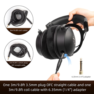 <span class=keywords><strong>Casque</strong></span> de jeu Yinyu DH1772, <span class=keywords><strong>casque</strong></span> supra-auriculaire avec haut-parleurs néodyme de 50 mm et micro pour le jeu, la musique, le studio, le podcast et la surveillance - Product Image 4