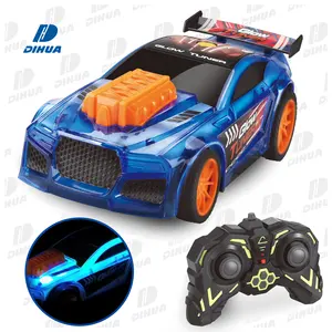 2.4Ghz Full Function Lighting Shifting Racer Super Racer RC Car Toy Kids Electric Car Model with Light and Sound