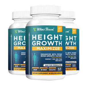 كبسولات كالسيوم عظمي جلوكوزامين شوندروتن حبوب الكركم الغذائية الفعالة حبوب زيادة الوزن كبسولات نمو الطول الطبيعي - Product Image 6