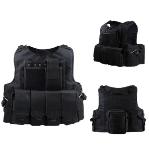 เสื้อกั๊กนิรภัยอเนกประสงค์ทางยุทธวิธีพร้อมแผ่นปลดเร็วระบบ MOLLE ทำจากวัสดุ Oxford สำหรับกลางแจ้ง - Product Image 2