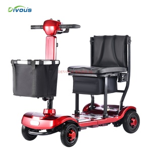 Scooter Eléctrico Plegable de 4 Ruedas y 270W, Nuevo Diseño Moderno, Apto para Personas Mayores y con Discapacidad - Product Image 2