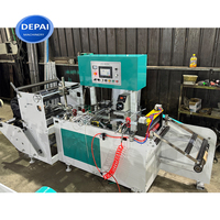 Machine de scellage à colle pour étiquettes thermorétractables en tube PET PVC HZJ-350, prix d'usine, machine de collage et de soudage pour étiquettes thermorétractables