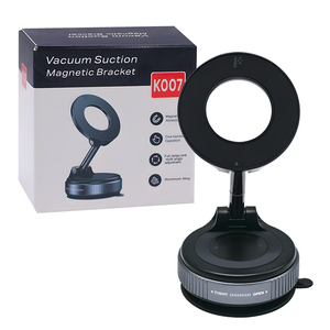 Supporto per telefono auto rotante di 360 gradi con forti magneti allungabili supporto Mobile e aspirazione sottovuoto per uso letto o scrivania - Product Image 1
