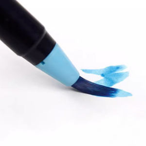 Foska ง่ายต่อการพกพาและเก็บขนแปรงไนลอนที่ทนทานปากกามาร์กเกอร์แปรงสีน้ำแบบน้ำวาดได้24/48/72สี - Product Image 2