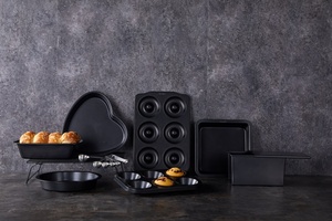 <span class=keywords><strong>Mini</strong></span> moules à muffins en acier au carbone, outil de cuisson pour gâteaux, avec tasse ronde, 12 pièces - Product Image 6