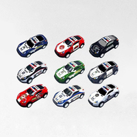 Voiture miniature en alliage vintage à friction, modèle classique en métal à l'échelle 1:72, jouet pour enfants, cadeau pour enfants