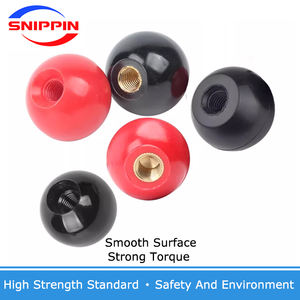 फैक्टरी मूल्य प्लास्टिक लाल काले m6 m8 m10 m12 प्लास्टिक बॉल अंगूठे का हैंडल नॉब नट क्लैम्पिंग बेकरी - Product Image 3