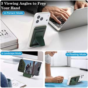 Elegante Cartera MagSafe de Piel Sintética con Soporte, Fuerte Succión Magnética, Gran Capacidad, Ranura para Tarjetas Extensible, Nuevo Diseño Pro - Product Image 3