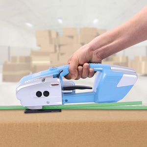 เครื่องรัดพลาสติกแบบกึ่งอัตโนมัติ ใช้แบตเตอรี่ สำหรับไม้และอิฐ รุ่น PP/PET Band - Product Image 1