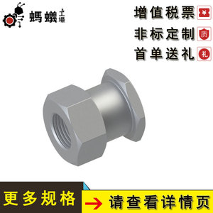 Conector Flotante Ant Factory Misumi G-TLPNRX, Adaptador de Rosca Interna Niquelado con Revestimiento de Cobre, Tipo Enchufable 2001 - Product Image 4