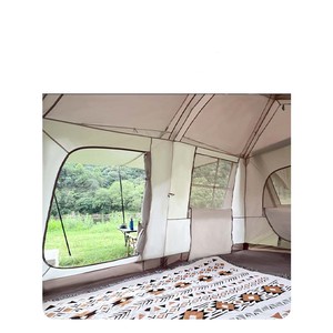 Carpa de camping para exteriores con dos dormitorios y una sala de estar, gran espacio, apertura rápida, modelo 2025 - Product Image 2