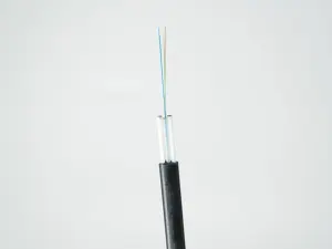 Telekomünikasyon için tek modlu havai düz saplama kablo GYFXTBY 1 çekirdekli Fiber optik kablo