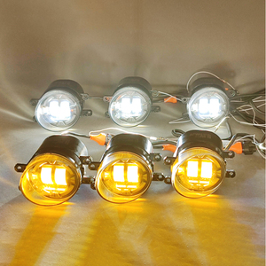 Feux antibrouillard à lentille LED modifiés, feux de route et de croisement avant anti-brouillard adaptés aux séries <span class=keywords><strong>Toyota</strong></span> (Corolla, Feontlander, PRADO...) - Product Image 5