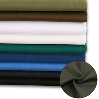 Tissu sergé T/C 65 % coton 35 % polyester de qualité supérieure, personnalisé, à haute absorption, pour uniformes scolaires et hospitaliers, costumes, sacs, canapés et vêtements pour filles