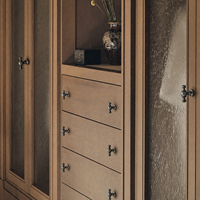 Poignées de porte d'armoire en laiton H59 argenté antique en forme de T, quincaillerie de meuble en T pour tiroirs et placards
