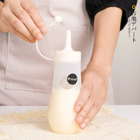 2025 plus récent fabricant fournitures Double tête presser Sauce bouteille tomate salade vinaigrette étanche assaisonnement pour la cuisine