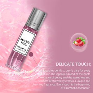Agua perfumada con aroma <span class=keywords><strong>a</strong></span> peoní<span class=keywords><strong>a</strong></span> y fresa, con una fragancia duradera y un diseño portátil, es un perfume de nicho, ligero y refrescante. - Product Image 3