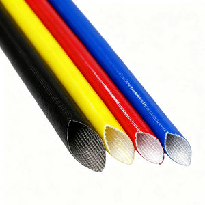 2.5kv Glasvezel Mouw Elektrische Isolatie Gevlochten Sleeving Glasvezel Hoge Temp Glasvezel Sleeving - Product Image 1