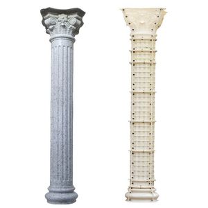 Vente en gros de <span class=keywords><strong>moule</strong></span> <span class=keywords><strong>rond</strong></span> en <span class=keywords><strong>béton</strong></span> pilier décoratif de colonne romaine <span class=keywords><strong>poteau</strong></span> en plastique ABS préfabriqué en ciment constructiin maison formes - Product Image 2