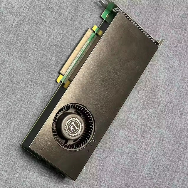 Used V100 SXM2 to PCIe Custom Card 16GB/32GB Deep Learning Professional Training GPU for Desktop with Fan Cooling