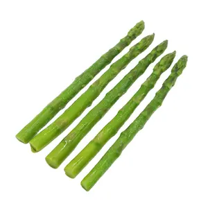 Hot sale frozen spring season green asparagus spear IQF vegetable China factory price