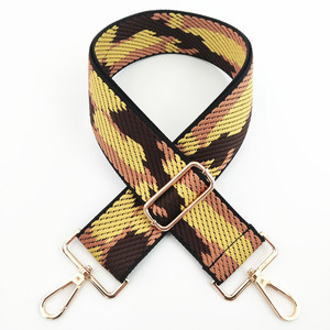 2025 New Arrival Adjustable Tote Bag Strap Multicolor Camouflage <strong>Pattern</strong> Purse Bag Guitar Strap - Product Image 4