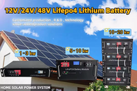 Batterie LiFePO4 48V 100Ah 15S1P, stockage d'énergie monté sur rack 51,2V pour station de base et système solaire