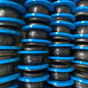 Trung quốc sản xuất mặt bích mềm nối giảm xóc cao su mở rộng khớp đôi bóng dưới đây linh hoạt kết nối - Product Image 1