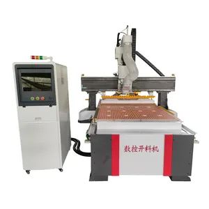 Low Price Automatic Tool Changer Woodworking Cnc Router Cutting Machine for Cabinet Door Hollow Slab MDF Plywood