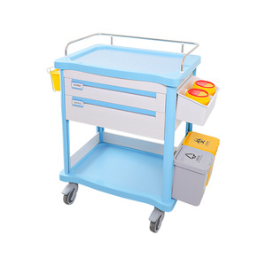 Sishubanghu New Hospital's Mobile Medical Cart Chinese-Style Information Management Treatment <b>Vehicle</b> <b>Emergency</b> Medical Supplies - Product Image 1