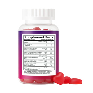 Natural Biotin & <span class=keywords><strong>collagen</strong></span> Gummies dengan Vitamin EC untuk kulit rambut dan kuku mendukung GMP bersertifikat 5000mcg 60 Gummies - Product Image 2