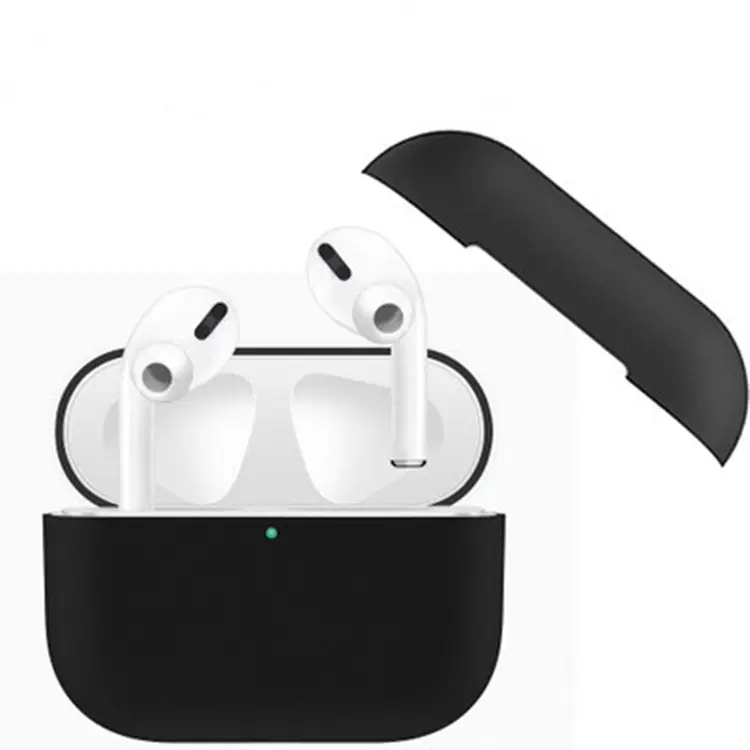 1.5mm Para 3 Airpods Pro Case New Apple Caixa de Fone De Ouvido Sem Fio Para A Apple Airpods Pro Capa de Silicone Capa Protetora Para Airpods