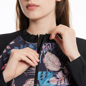 2022 Nieuwe Moslim Badpakken Voor Vrouwen Volledige Dekking Islamitische Boerkini Bescheiden Badmode Badpak Met Lange Mouwen - Product Image 3