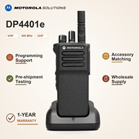 Radio portable Motorola DP4401e VHF ou UHF DMR 64 canaux GPS Bluetooth WiFi IP68 compatible IMPRES pour l'approvisionnement de projets