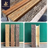 Modern Timber Effect PU Soft Decoration Wall Panel Custom Pattern Sound Absorbing Low Odor For Bedroom