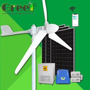 Système d'énergie solaire hybride 3KW hors réseau/sur réseau à haut rendement avec régulateur pour énergie éolienne - Product Image 5