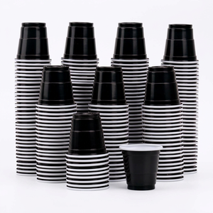 <span class=keywords><strong>Vasos</strong></span> de chupito mini populares de 2 oz, rojos, blancos y azules, desechables, ecológicos, reciclables, de plástico de doble pared, para fiestas, juegos, whisky, refrescos y cerveza - Product Image 4