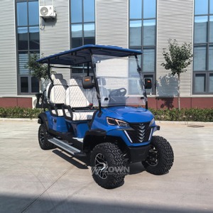 Carrito de Golf Eléctrico de Litio de 6 Plazas con Certificación CE para Campos de Golf, Villas, Resorts y Turismo - Product Image 5